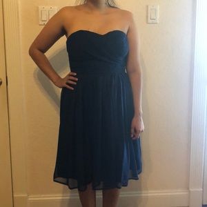 Navy bridesmaids dress from Target